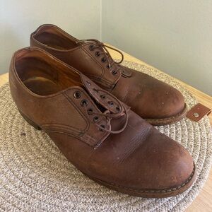 Red Wing Shoes Brown Leather Oxfords